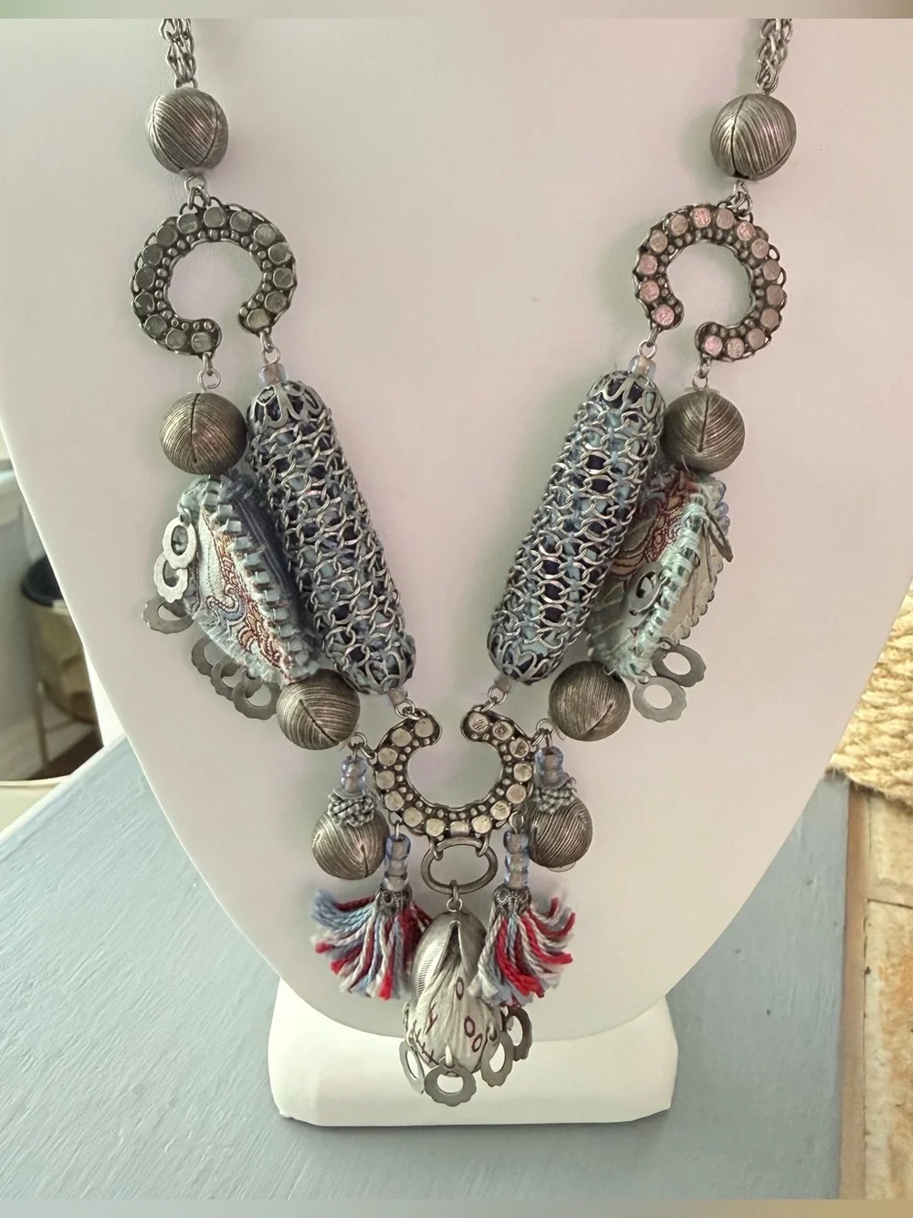 Ayala Bar Statement Necklace - Picture 2 of 9